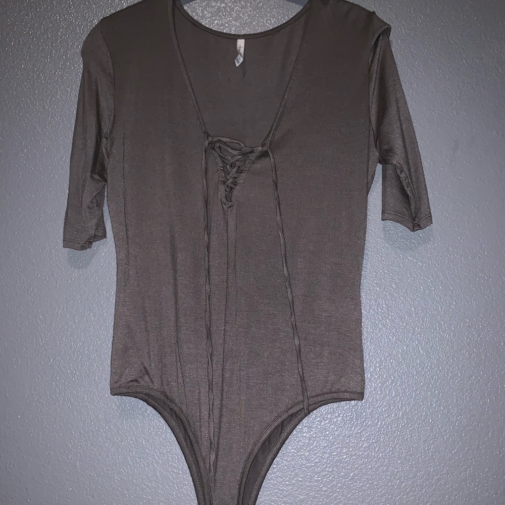 Olive bodysuit